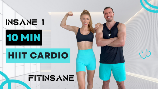 10 minute HIIT Cardio for 10 Days